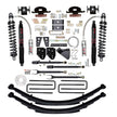 8.5 In. ADX 2.5 Coilover Lift Kit With 4-Link Conversion And Black MAX Shocks.