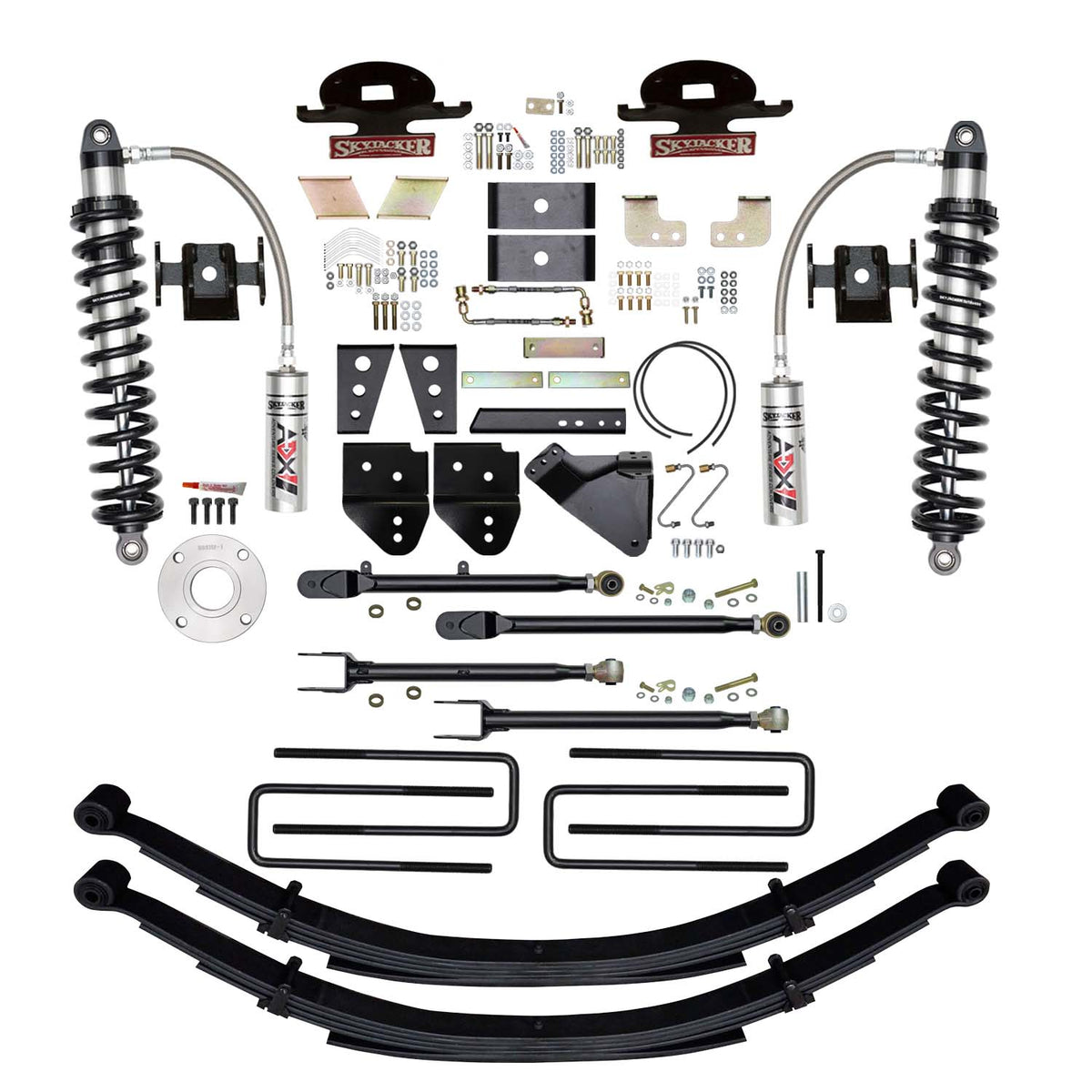 8.5 In. ADX 2.5 Coilover Suspension Lift Kit With 4-Link Conversion.