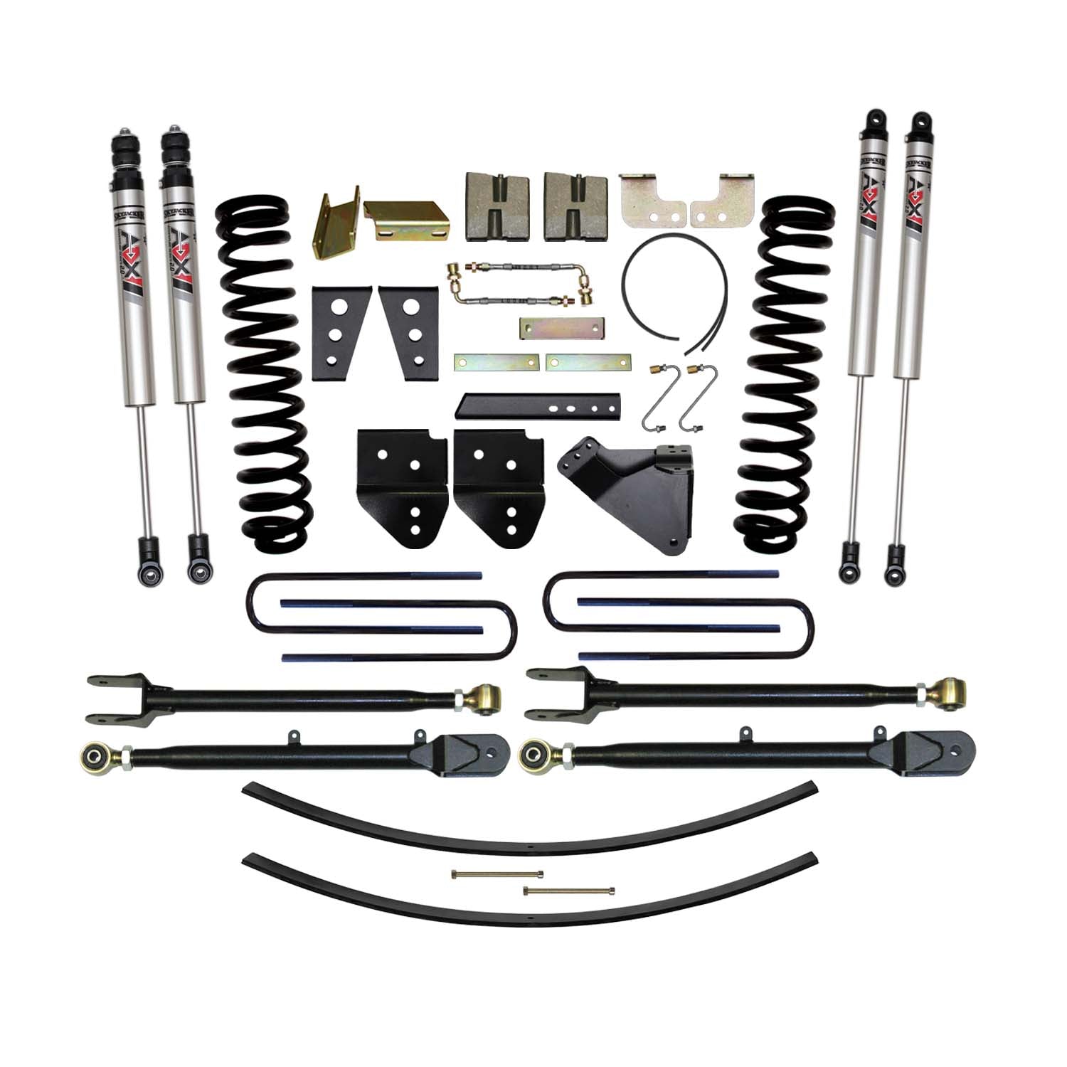 8.5 In. Suspension Lift Kit With ADX M2.0 Aluminum Monotube Shocks.