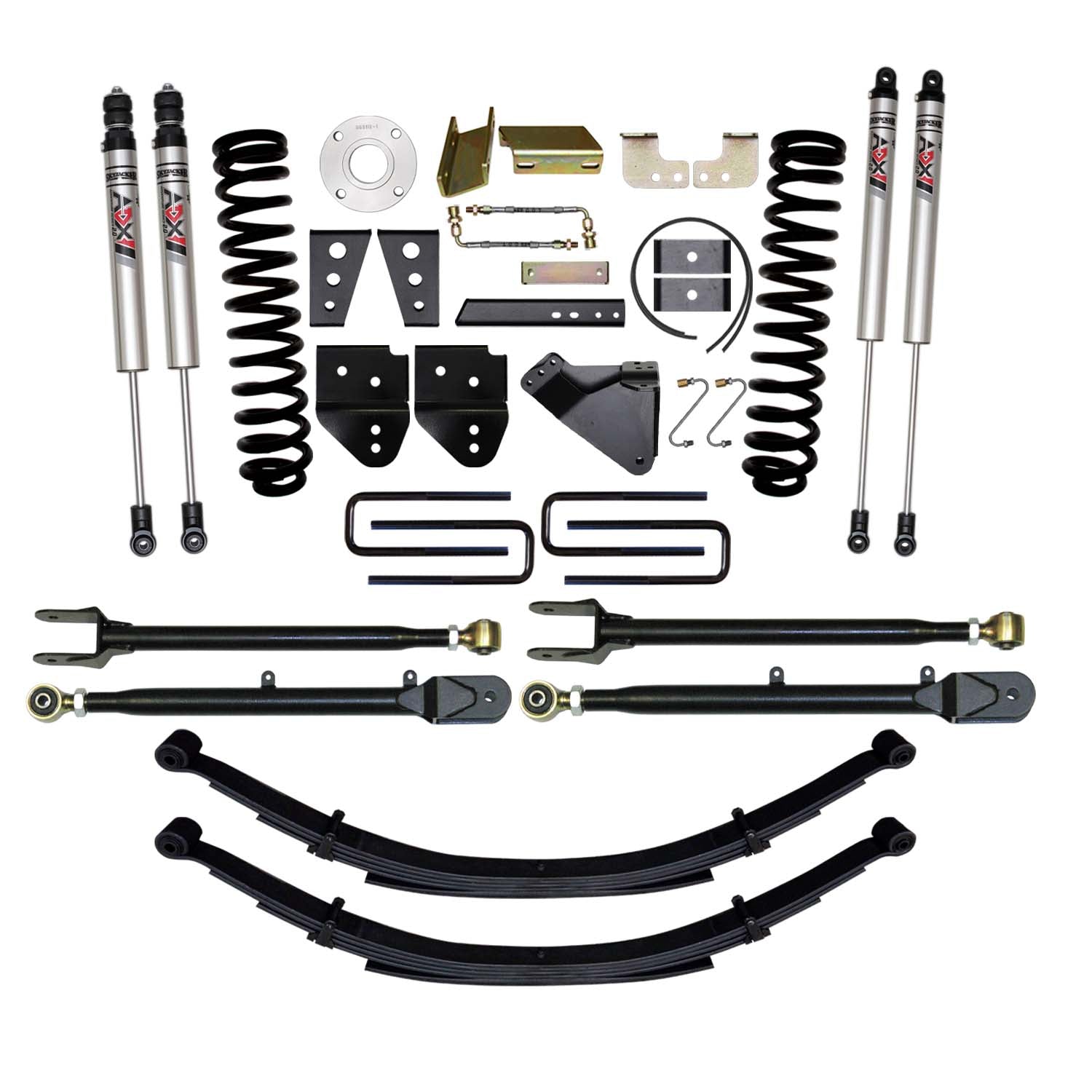 8.5 In. Suspension Lift Kit With ADX M2.0 Aluminum Monotube Shocks.