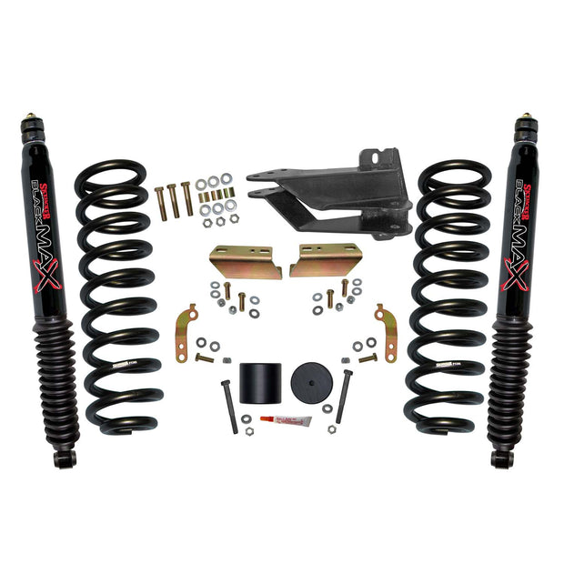 2.5 In. Front Leveling Kit With Black MAX Shocks.