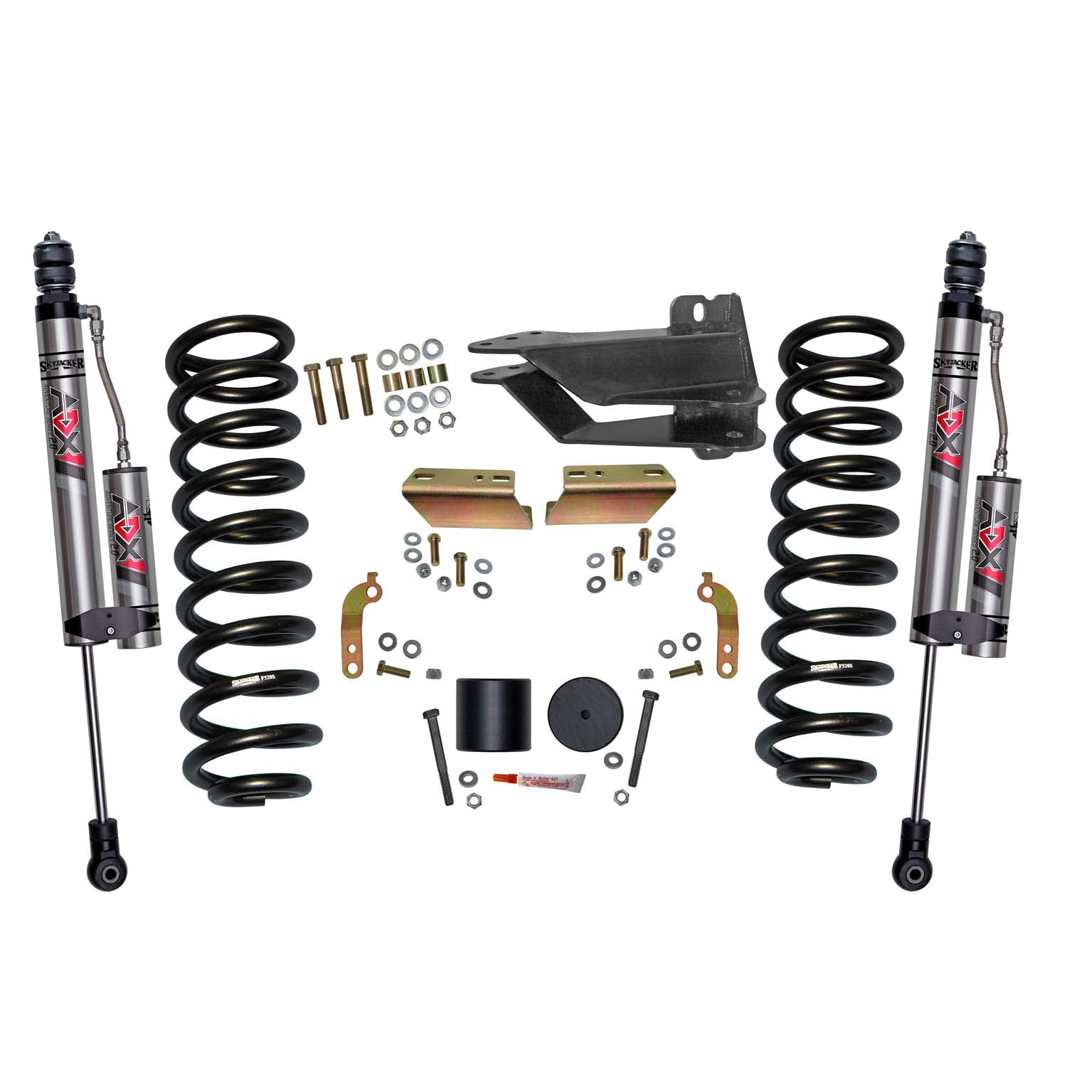 2.5 In. Front Leveling Kit With ADX 2.0 Remote Reservoir Shocks.
