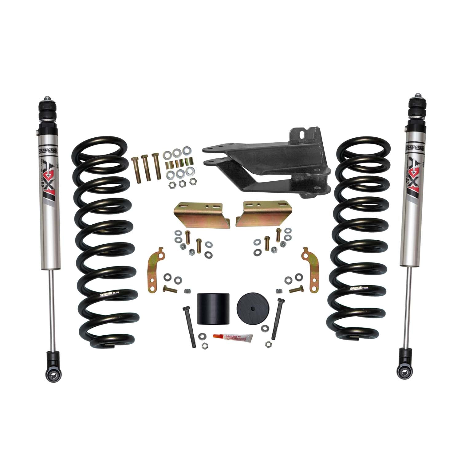 2.5 In. Front Leveling Kit With ADX M2.0 Aluminum Monotube Shocks.