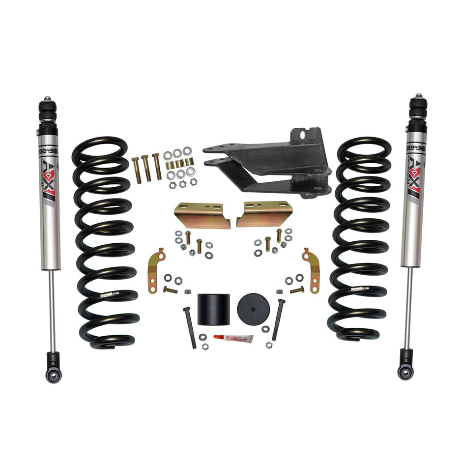 2.5 In. Front Leveling Kit With ADX M2.0 Aluminum Monotube Shocks.