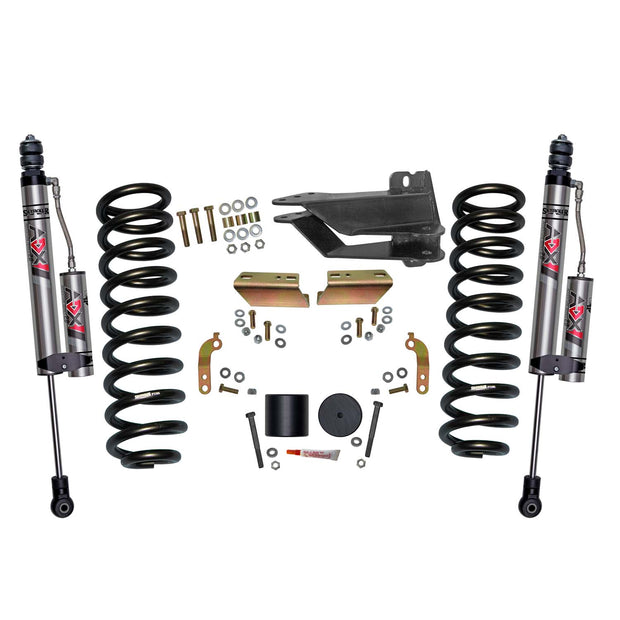 2.5 In. Front Leveling Kit With ADX 2.0 Remote Reservoir Shocks.