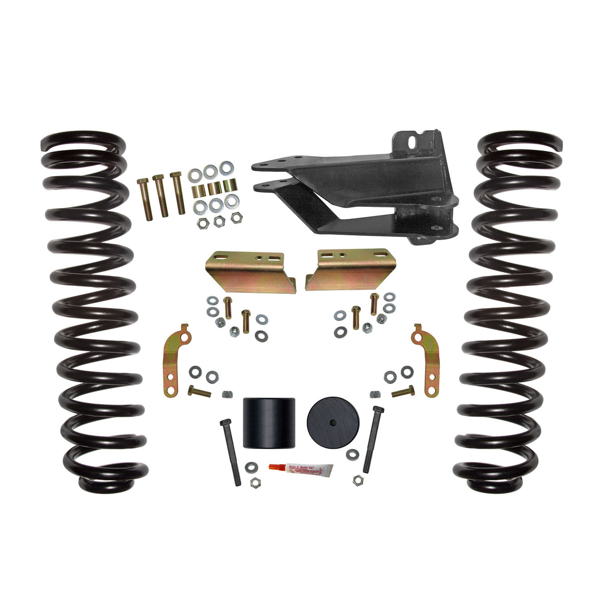 Skyjacker - 2.5 In. Front Component Box With Front Coil Springs And Track Bar Bracket. - F1725VB