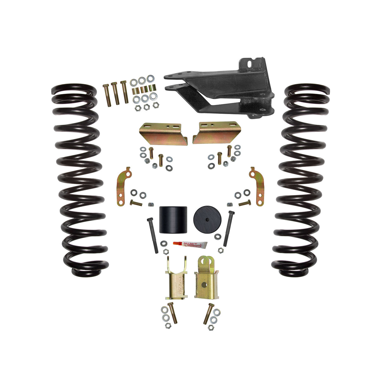 Skyjacker - 2.5 In. Front Leveling Kit With Shock Extension Brackets. - F1725VBK-E