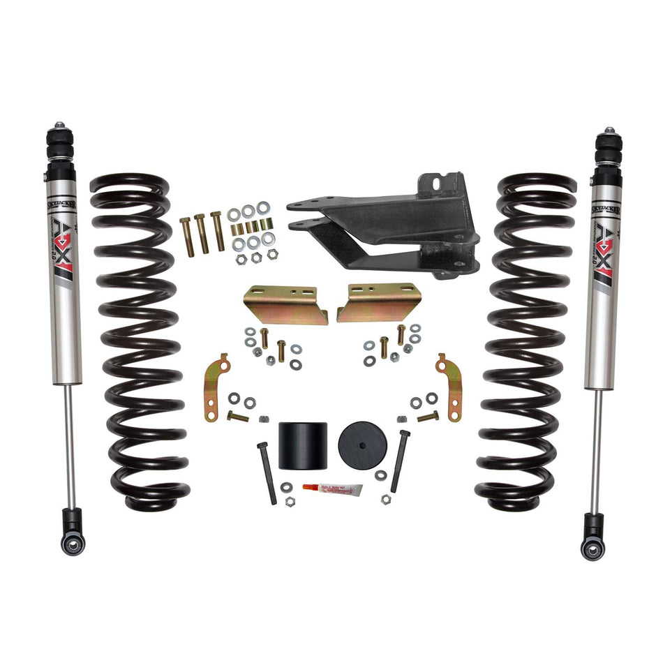2.5 In. Front Leveling Kit With ADX M2.0 Aluminum Monotube Shocks.