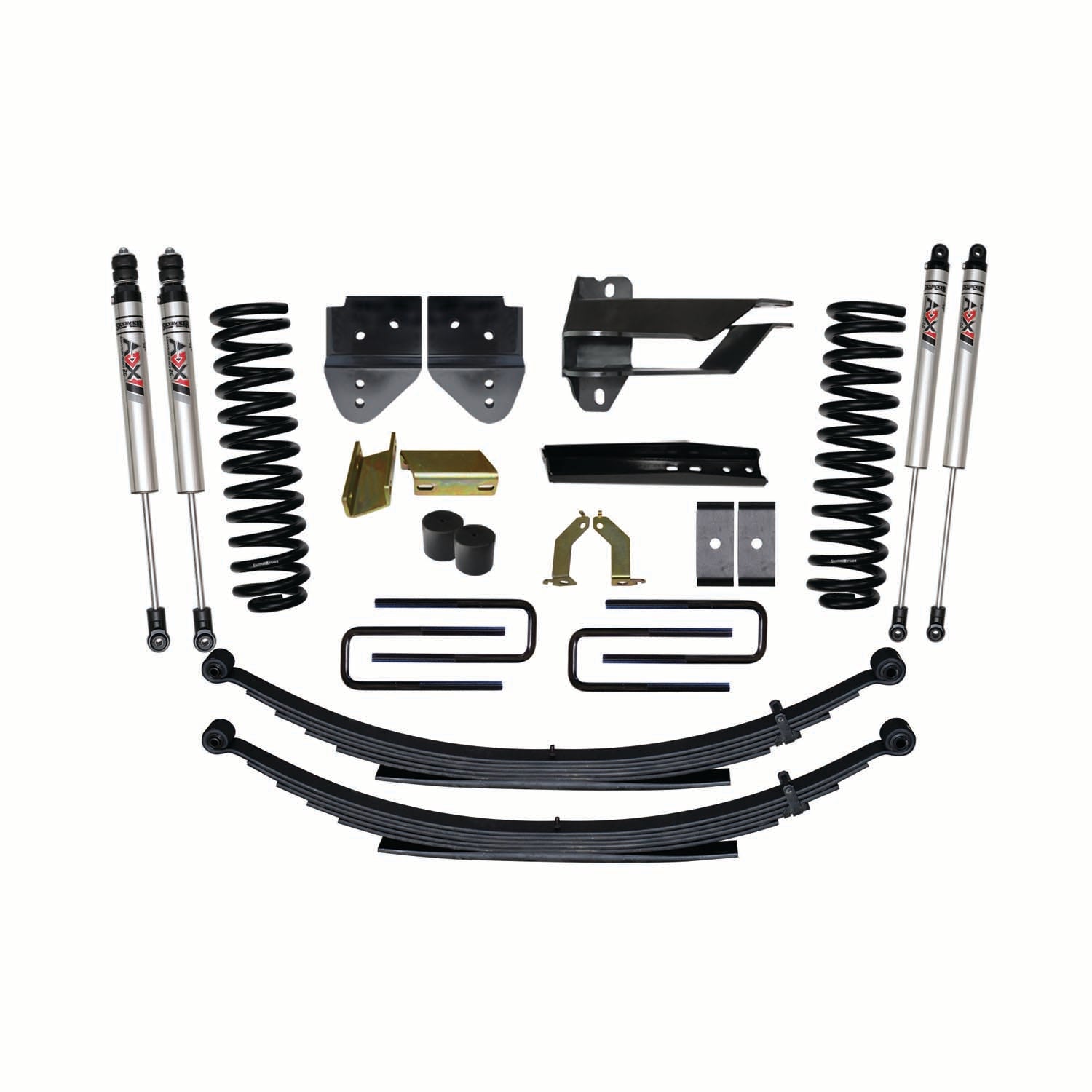 4 In. Suspension Lift Kit With ADX M2.0 Aluminum Monotube Shocks.