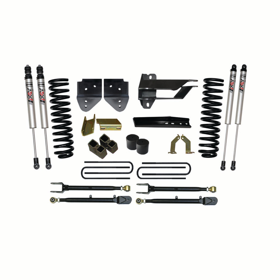 4 In. Suspension Lift Kit With ADX M2.0 Aluminum Monotube Shocks.