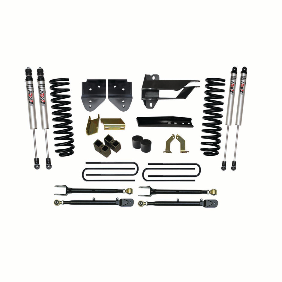 4 In. Suspension Lift Kit With ADX M2.0 Aluminum Monotube Shocks.