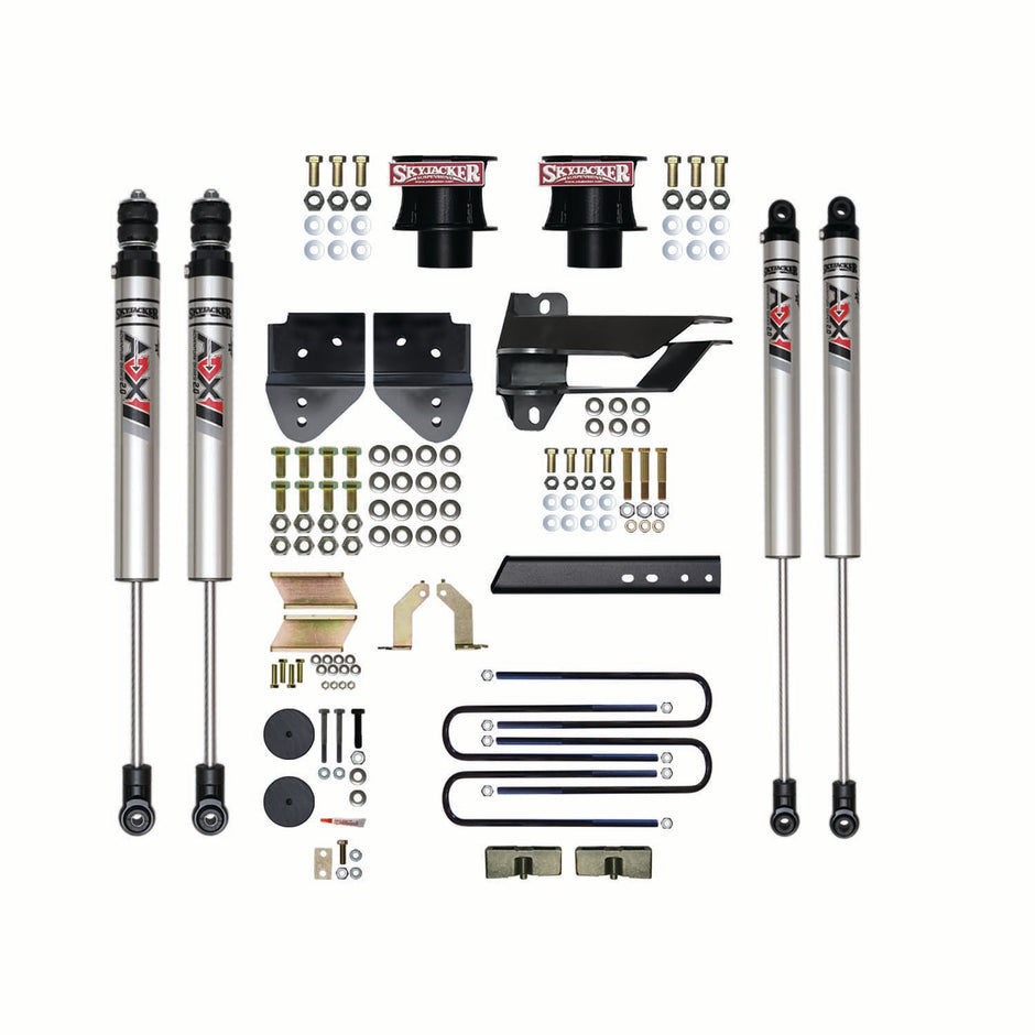 4 In. Suspension Lift Kit With ADX M2.0 Aluminum Monotube Shocks.