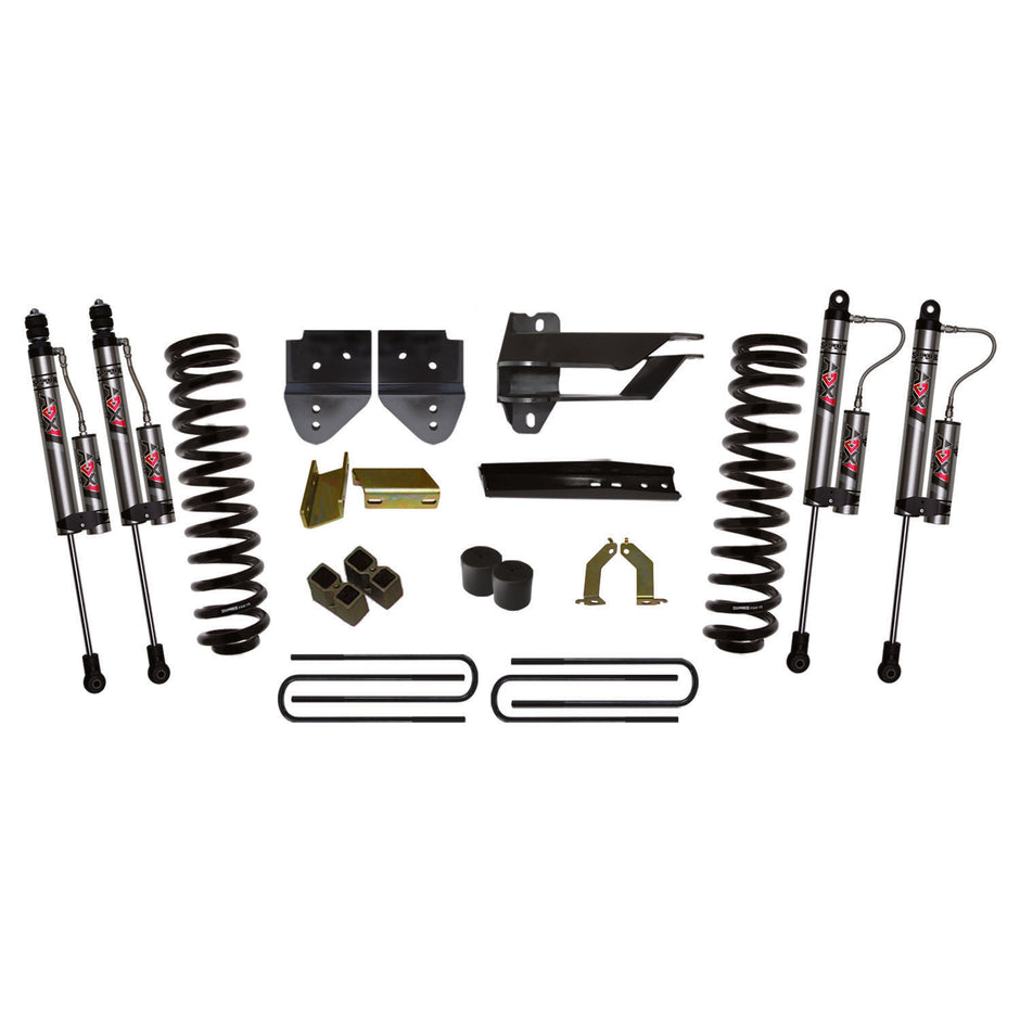 Skyjacker - 4 In. Suspension Lift Kit With ADX 2.0 Remote Reservoir Monotube Shocks. - F17451K-X