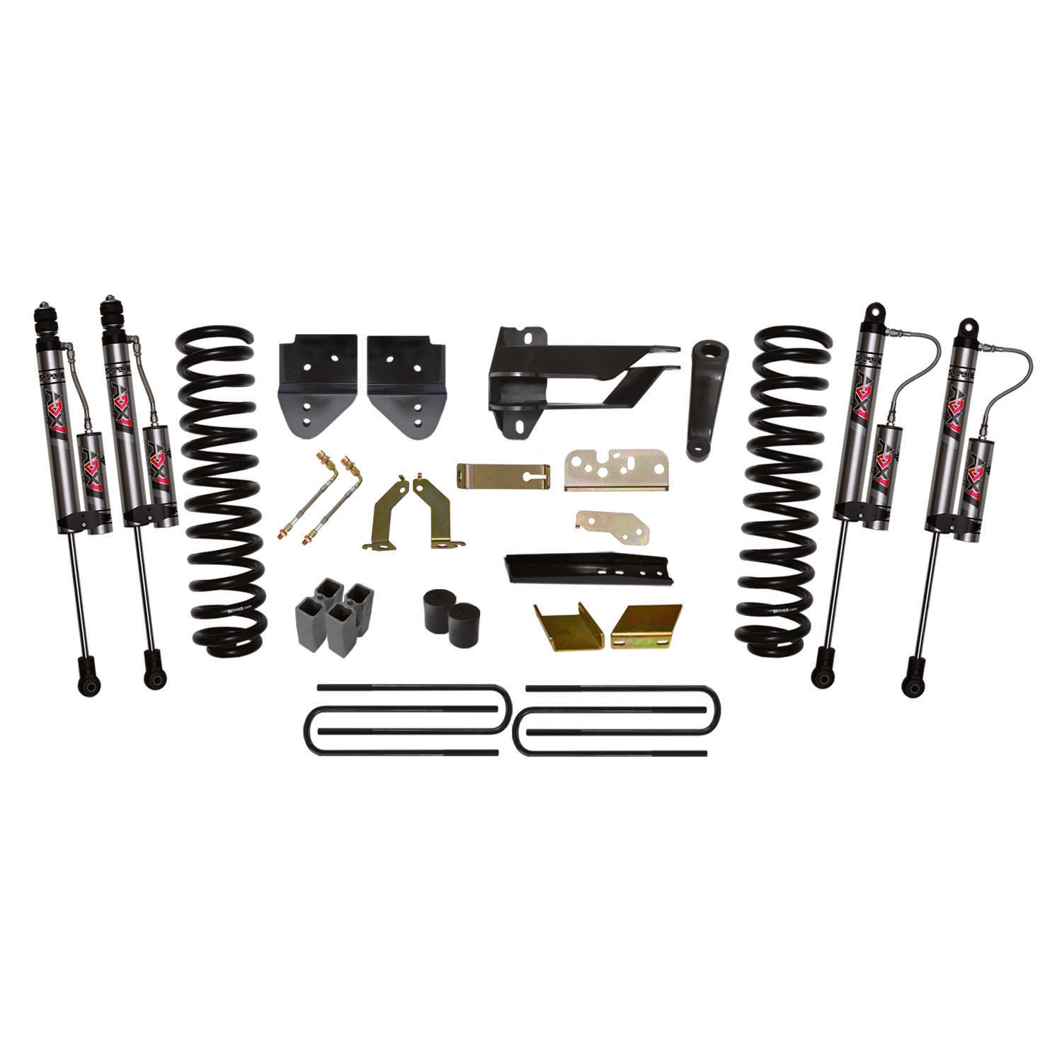 Skyjacker - 6 In. Suspension Lift Kit With ADX 2.0 Remote Reservoir Monotube Shocks. - F17601K-X