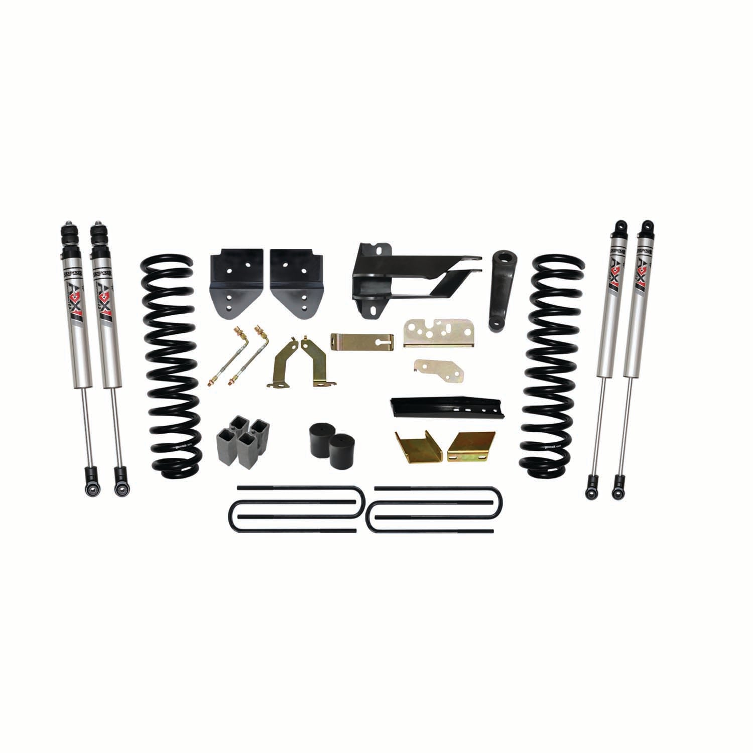 6 In. Suspension Lift Kit With ADX M2.0 Aluminum Monotube Shocks.