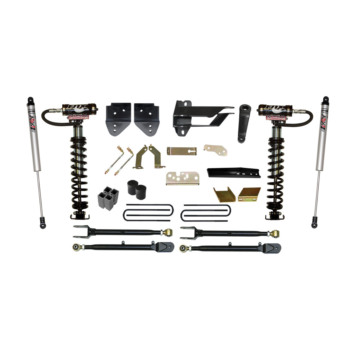 6 In. Suspension Lift Kit With ADX M2.0 Aluminum Monotube Shocks.