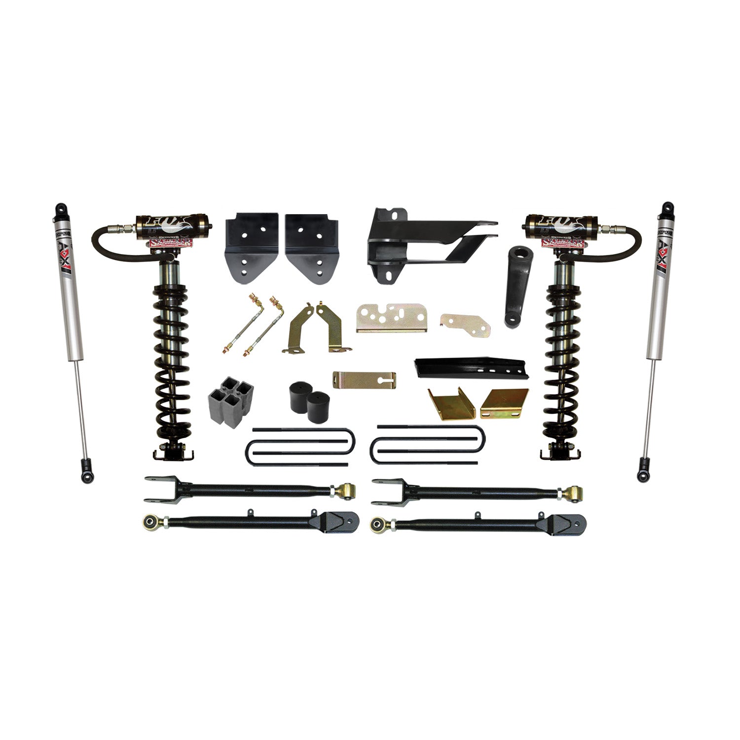 6 In. Suspension Lift Kit With ADX M2.0 Aluminum Monotube Shocks.
