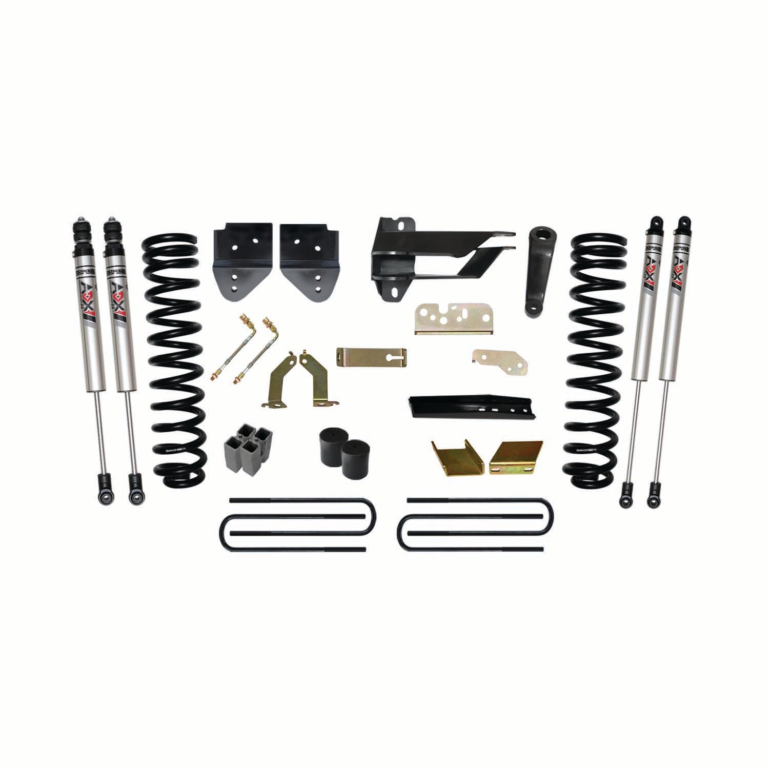 6 In. Suspension Lift Kit With ADX M2.0 Aluminum Monotube Shocks.