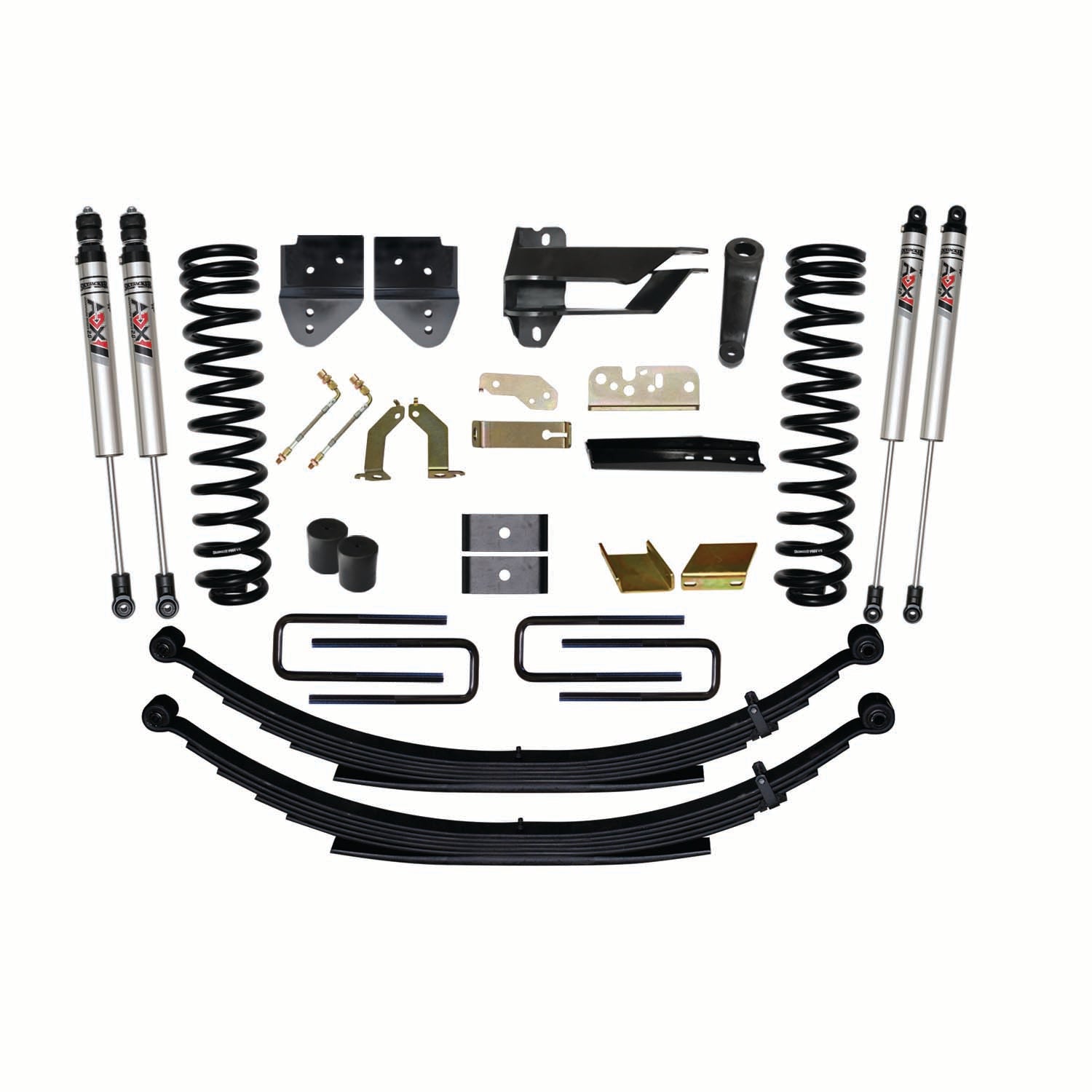 6 In. Suspension Lift Kit With ADX M2.0 Aluminum Monotube Shocks.