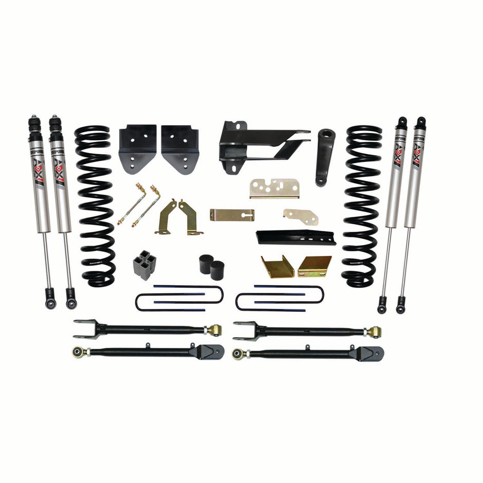 6 In. Suspension Lift Kit With ADX M2.0 Aluminum Monotube Shocks.