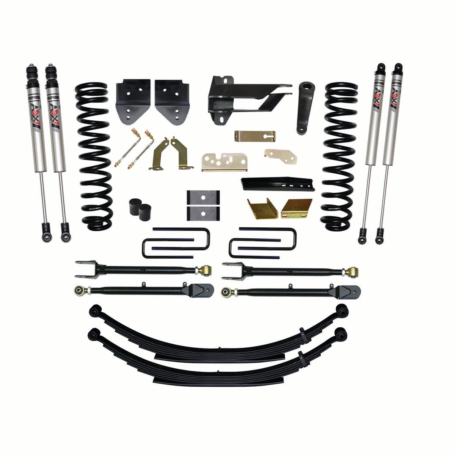 6 In. Suspension Lift Kit With ADX M2.0 Aluminum Monotube Shocks.