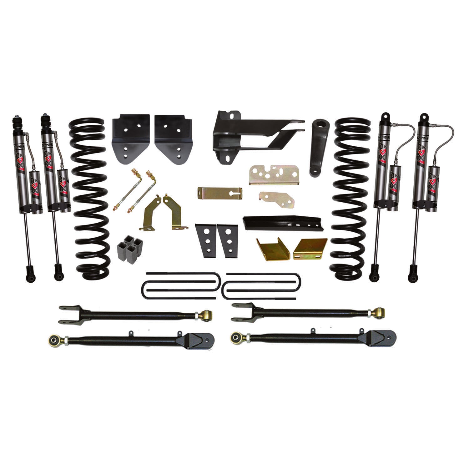 Skyjacker - 8.5 In. Suspension Lift Kit With ADX 2.0 Remote Reservoir Monotube Shocks. - F17802K-X