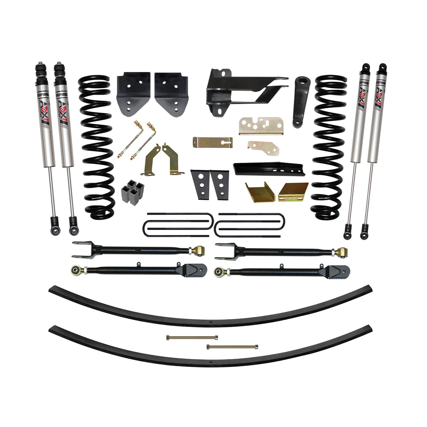 8.5 In. Suspension Lift Kit With ADX M2.0 Aluminum Monotube Shocks.