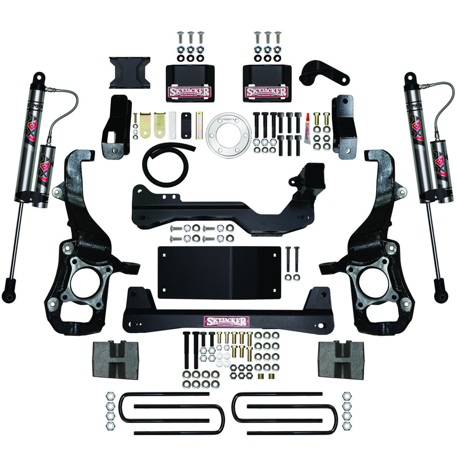 Skyjacker - 4.5 In. Suspension Lift Kit With ADX 2.0 Remote Reservoir Monotube Shocks. - F2145BKX