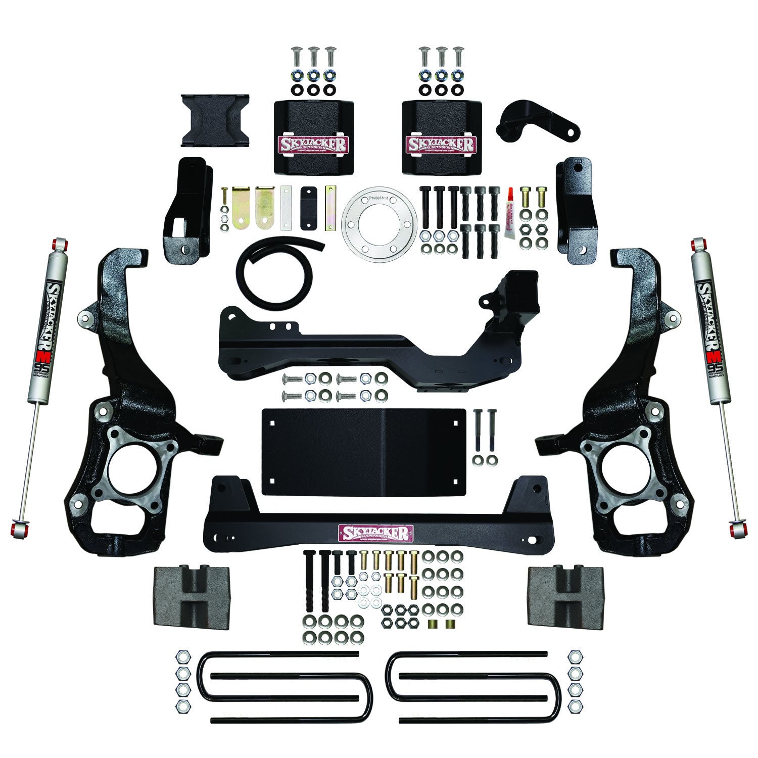 Skyjacker - 6 In. Suspension Lift Kit With M95 Monotube Shocks. - F2160BKM