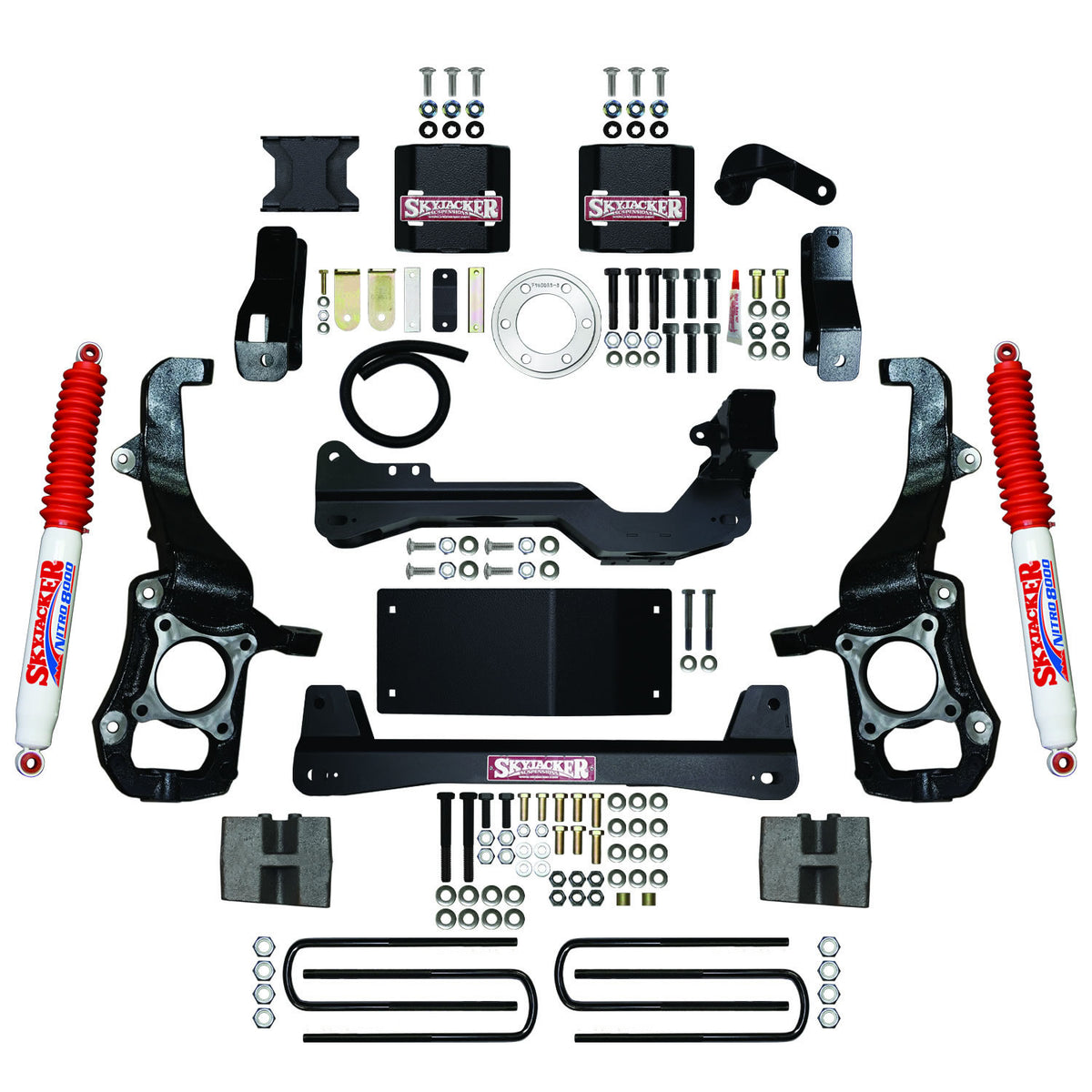 Skyjacker - 6 In. Suspension Lift Kit With Nitro 8000 Shocks. - F2160BKN