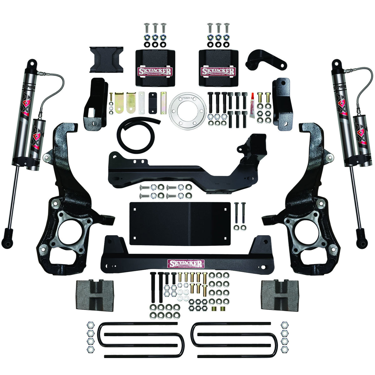 Skyjacker - 6 In. Suspension Lift Kit With ADX 2.0 Remote Reservoir Monotube Shocks. - F2160BKX