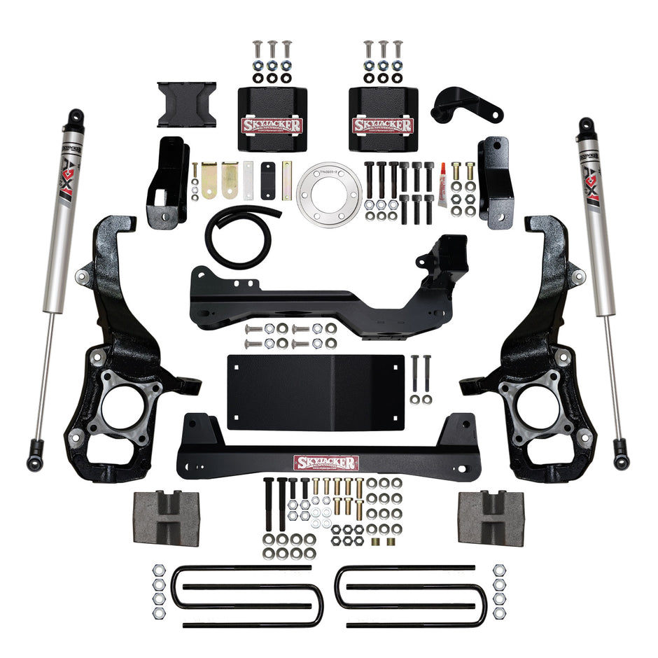 6 In. Suspension Lift Kit With ADX M2.0 Aluminum Monotube Shocks.