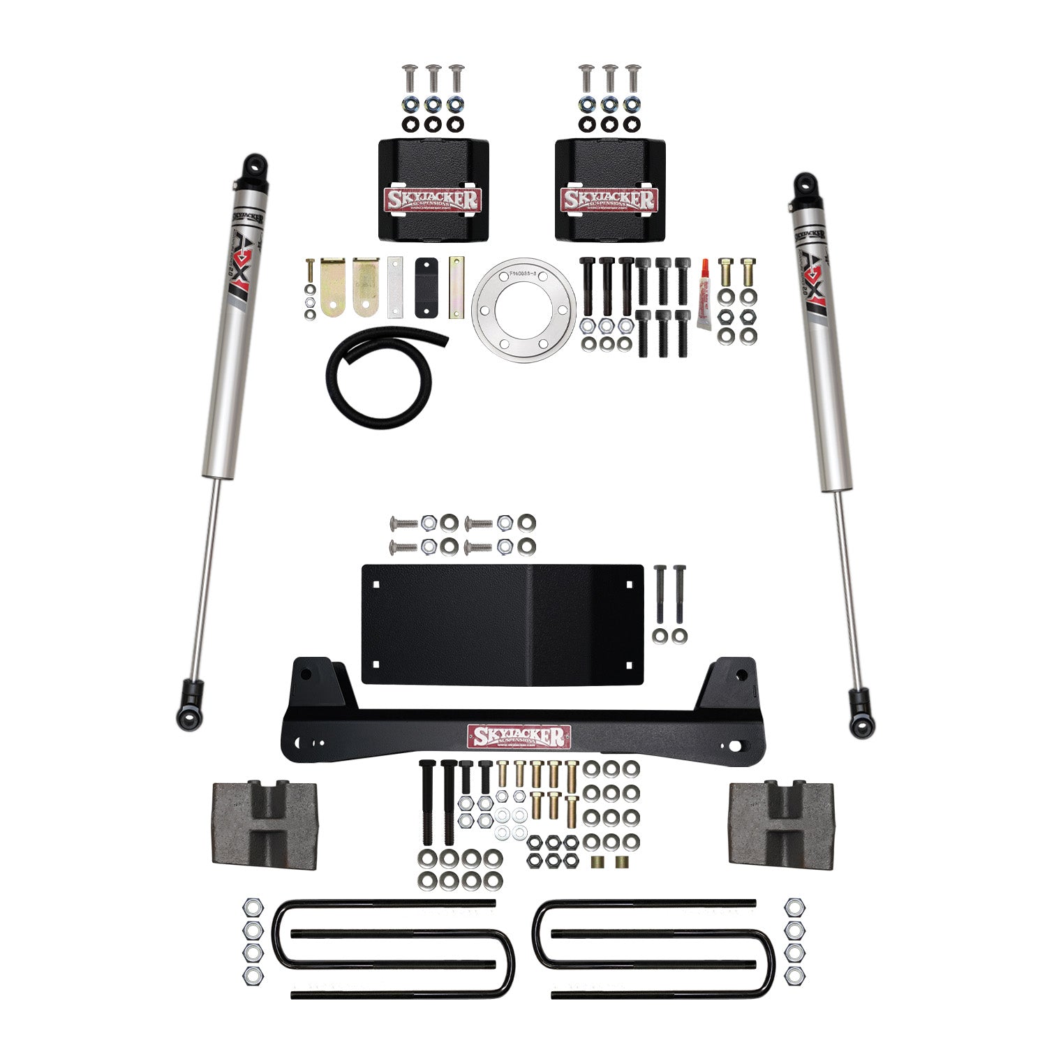 6 In. Component Box With ADX M2.0 Aluminum Monotube Shocks.