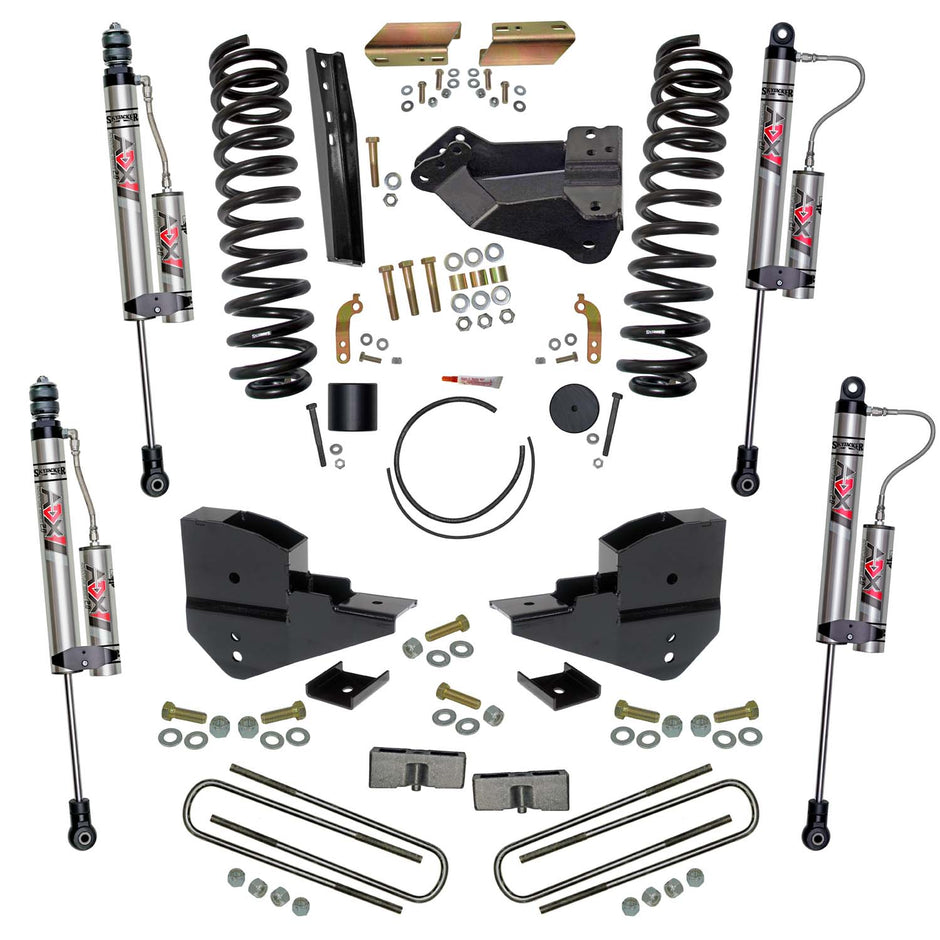 4 In. Suspension Lift Kit With 4-Link Conversion.