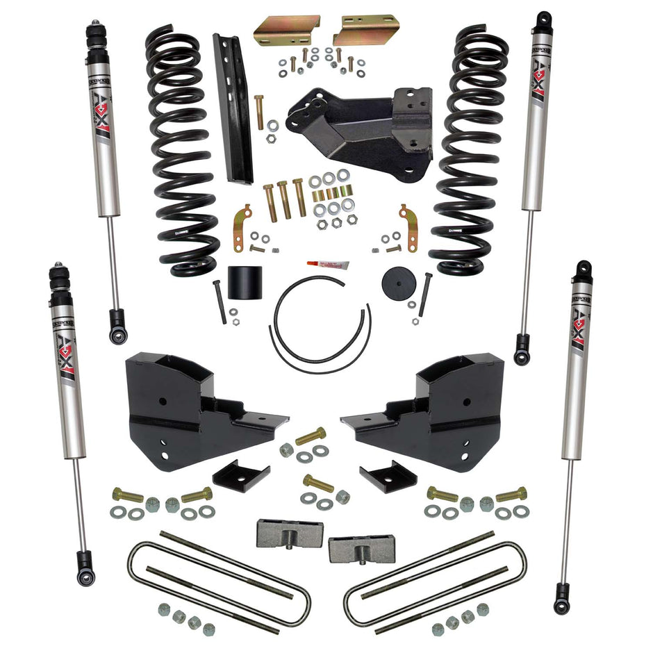 4 In. Suspension Lift Kit With ADX M2.0 Aluminum Monotube Shocks.