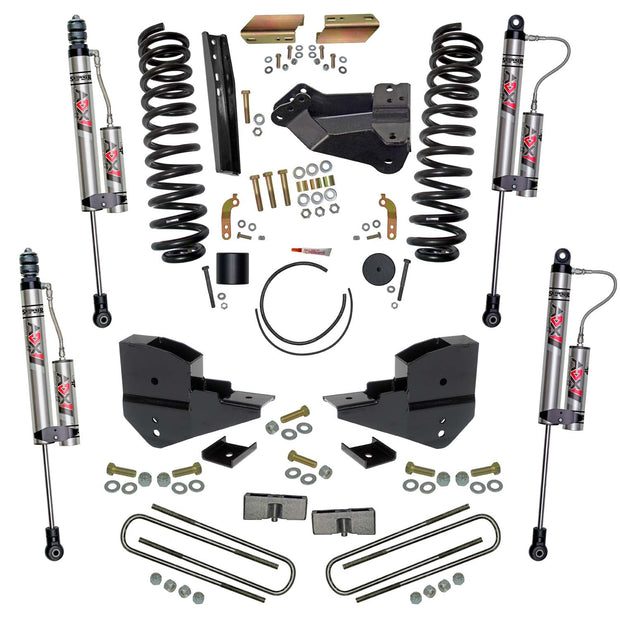 4 In. Suspension Lift Kit With 4-Link Conversion.