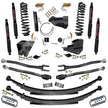 4 In. Lift Kit With Coils  Leafs  4-Link Conversion And Black MAX Shocks.