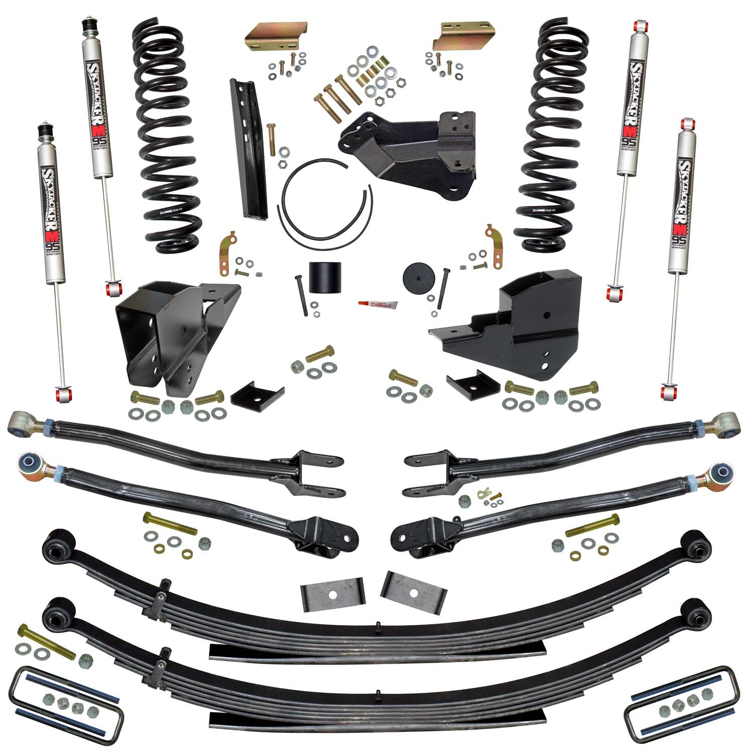 4-Link Conversion And M95 Monotube Shocks.
