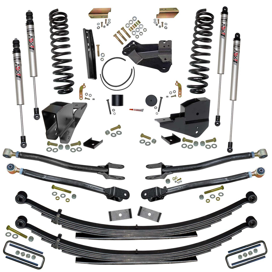 4 In. Suspension Lift Kit With ADX M2.0 Aluminum Monotube Shocks.