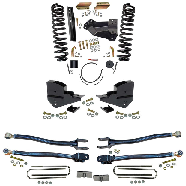 4 In. Suspension Lift Kit With 4-Link Conversion.