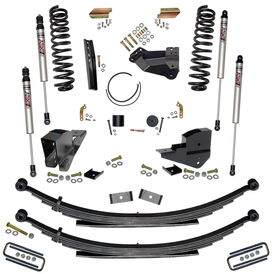 4 In. Suspension Lift Kit With ADX M2.0 Aluminum Monotube Shocks.