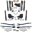 4 In. Suspension Lift Kit With 4-Link Conversion And Black MAX Shocks.
