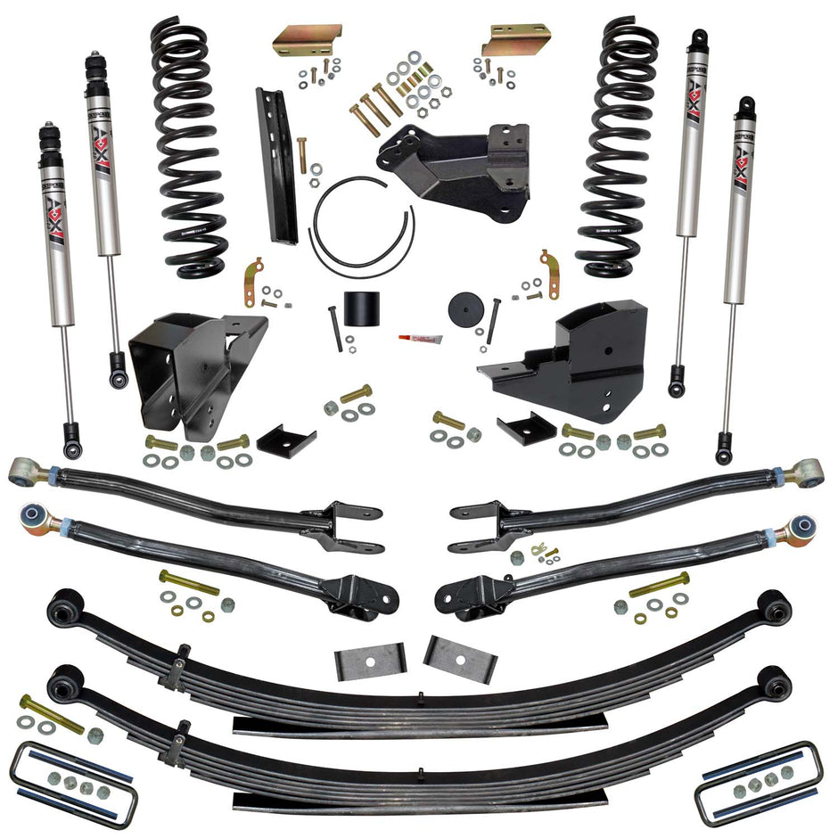 4 In. Suspension Lift Kit With ADX M2.0 Aluminum Monotube Shocks.