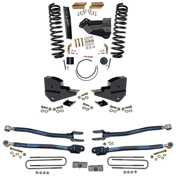 4 In. Suspension Lift Kit With 4-Link Conversion.