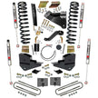 6 In. Suspension Lift Kit With Front Coils; Rear Blocks;/M95 Monotube Shocks.