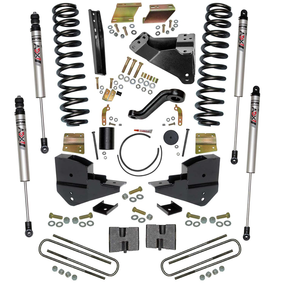 6 In. Suspension Lift Kit With ADX M2.0 Aluminum Monotube Shocks.