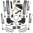 6 In. Lift Kit With Coils; Blocks; And ADX 2.0 Remote Reservoir Shocks.