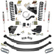 6 In. Lift Kit With Front Coils  Rear Leaf Springs  & M95 Monotube Shocks.