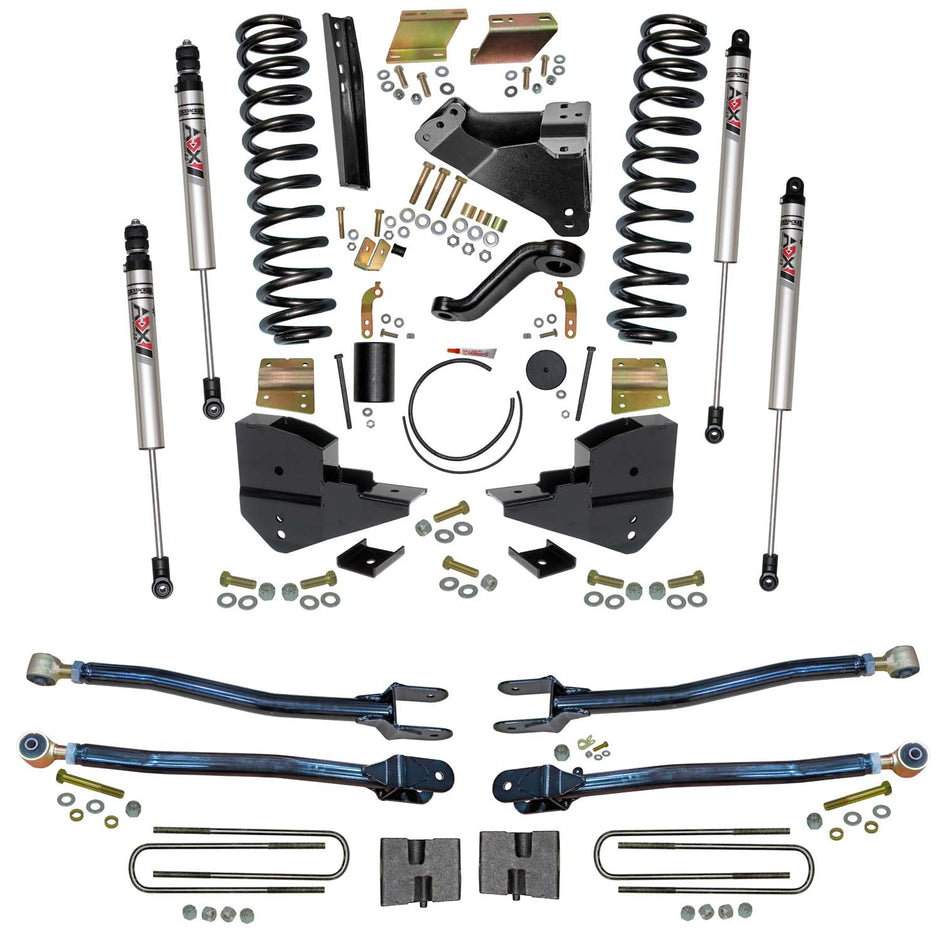 6 In. Suspension Lift Kit With ADX M2.0 Aluminum Monotube Shocks.