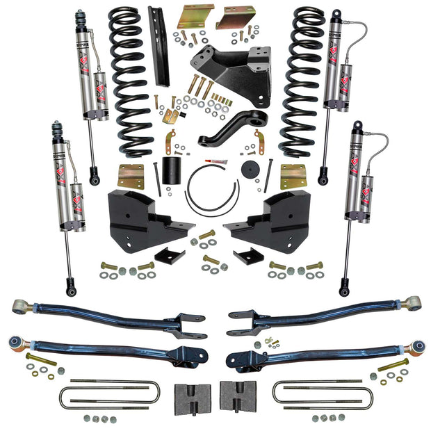 6 In. Lift Kit With 4-Link Conversion And ADX 2.0 Remote Reservoir Shocks.
